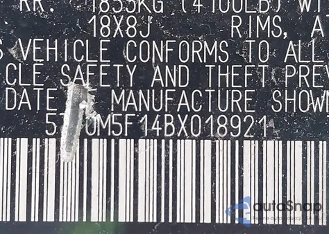 2011 Toyota Tundra Grade 4.6L V8 из США, поврежденный, VIN 5TFUM5F14BX018921